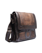 Brown Python Bag