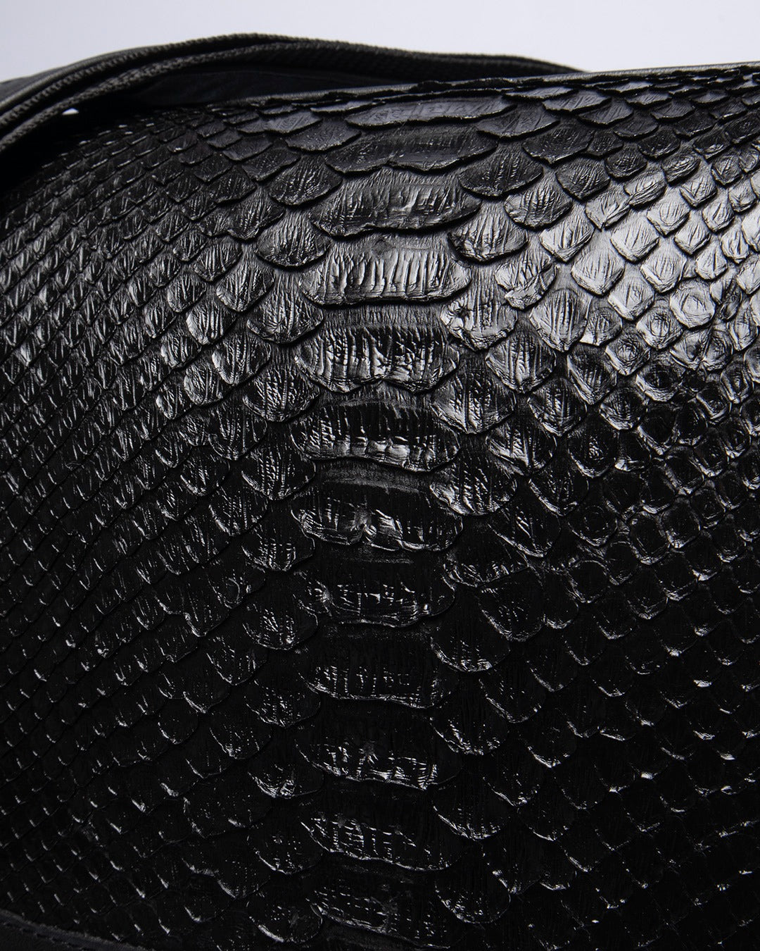 Black Python Bag