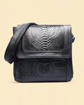 Black Python Bag
