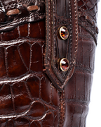 Full Alligator Dubai Brown Boot