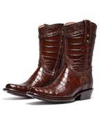 Full Alligator Dubai Brown Boot