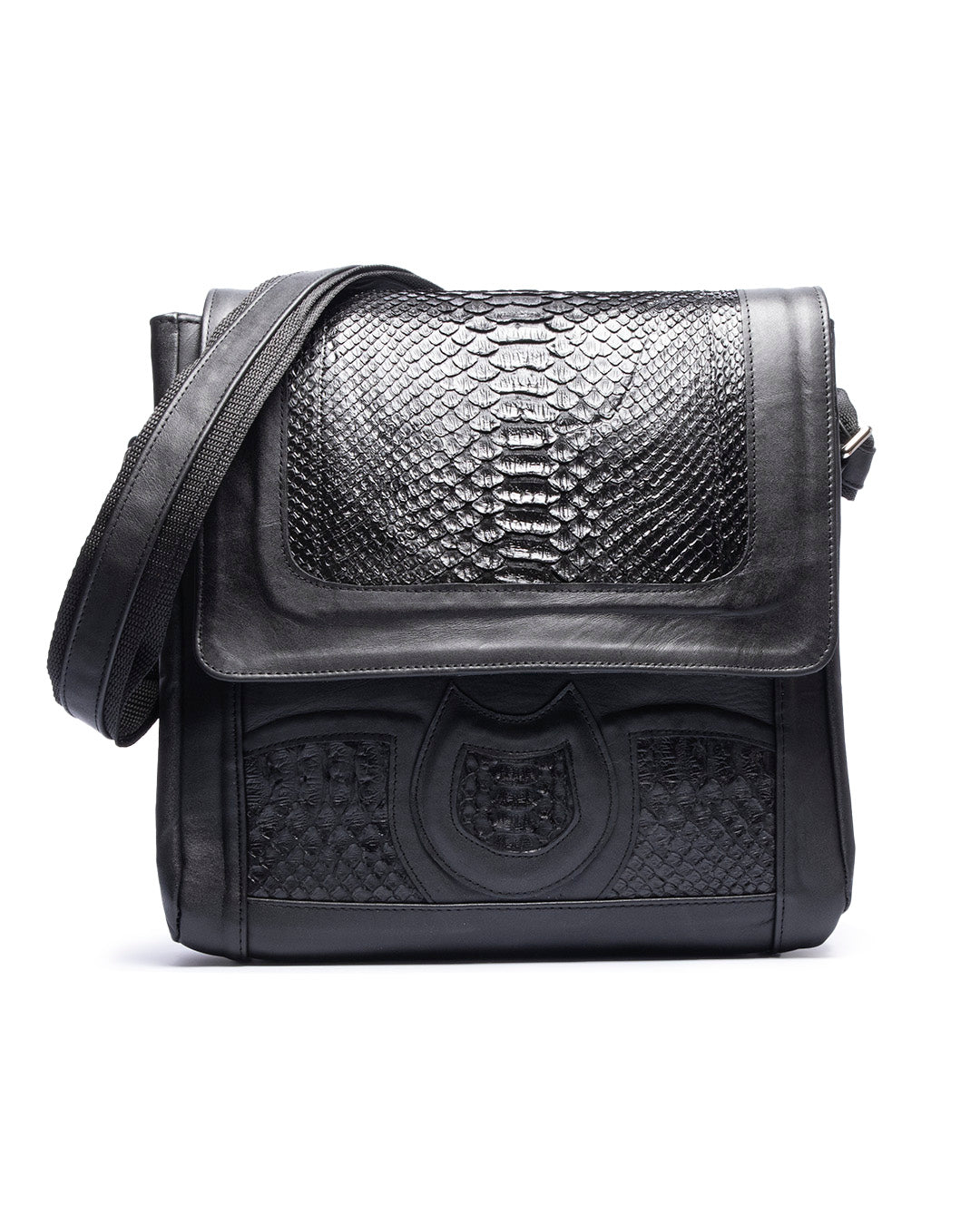 Black Python Bag