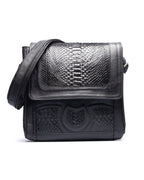 Black Python Bag
