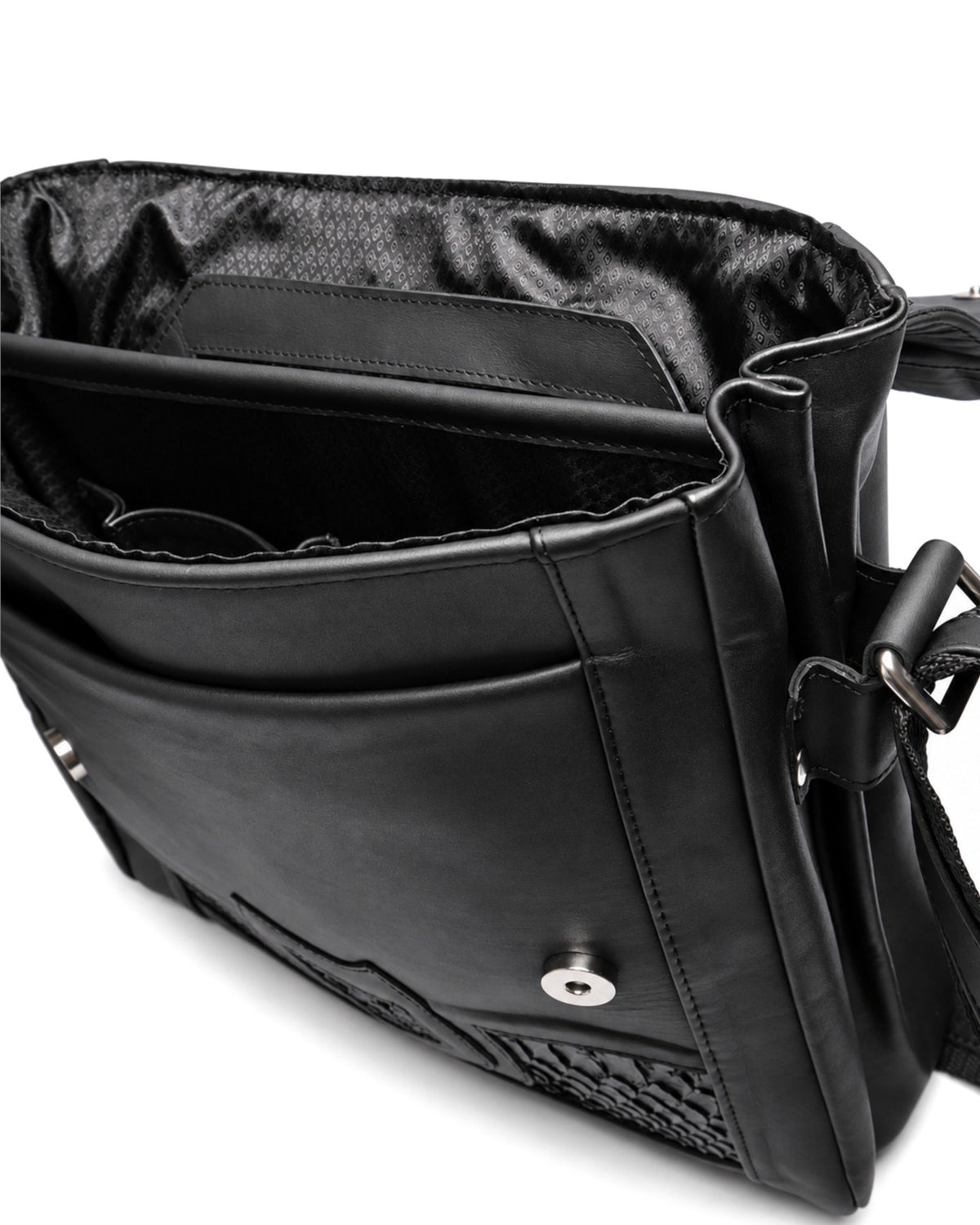 Black Python Bag