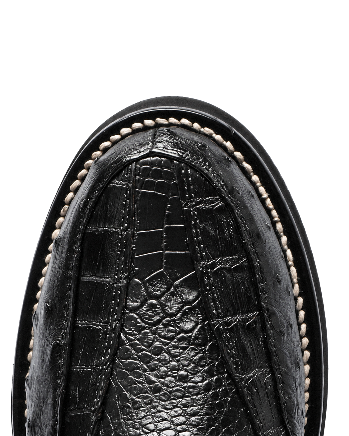 Zapato Avestruz Maromero Negro
