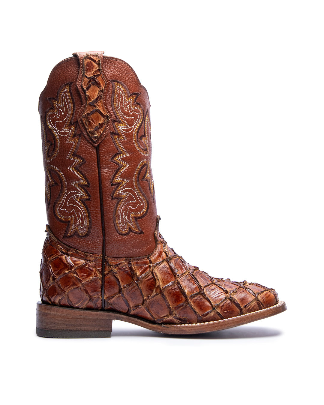 Bota Pescado Pirarucú Bulldog Ámbar