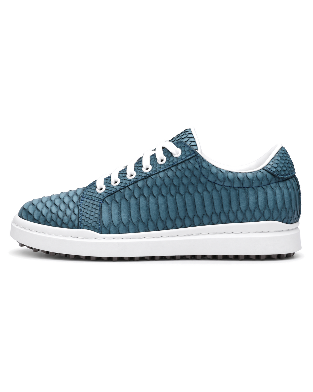 Tenis Low Top Pitón Azul