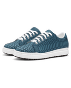 Tenis Low Top Pitón Azul